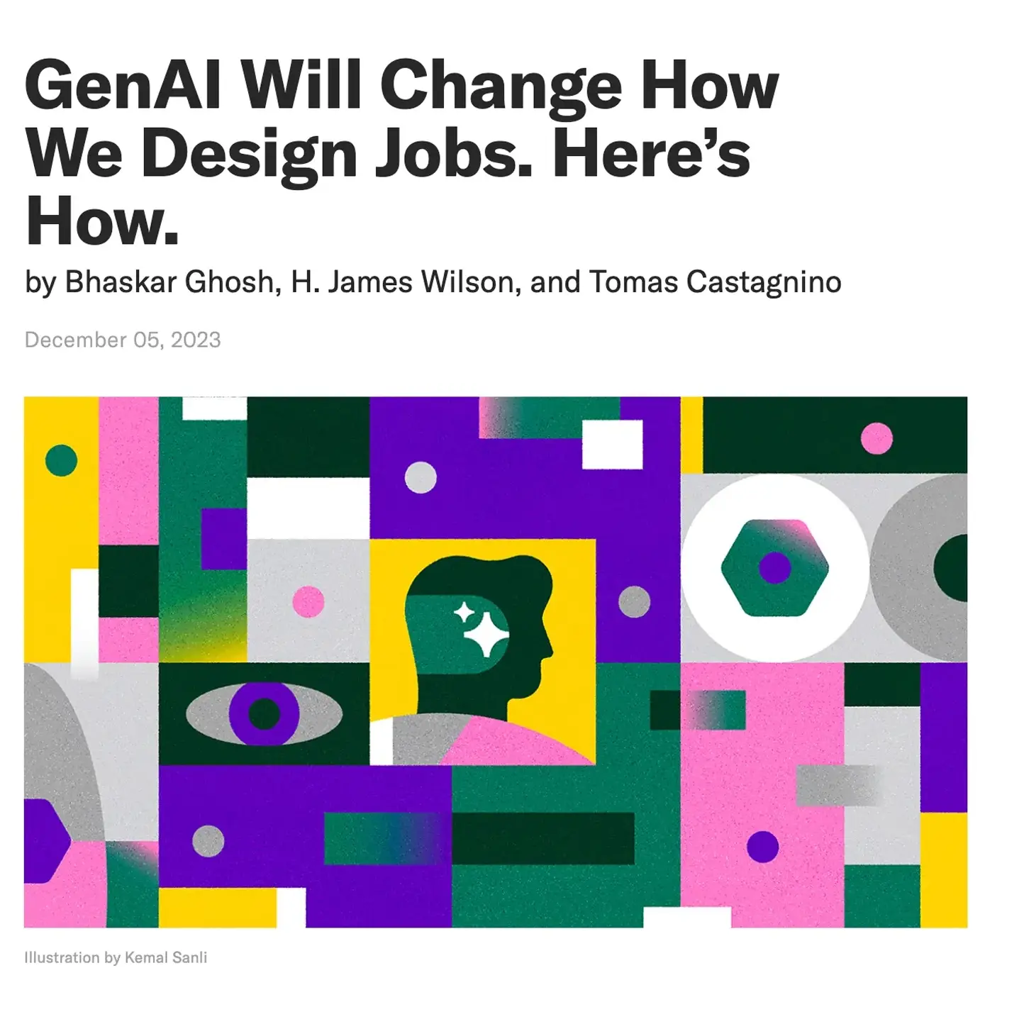 Harvard Business Review   AI